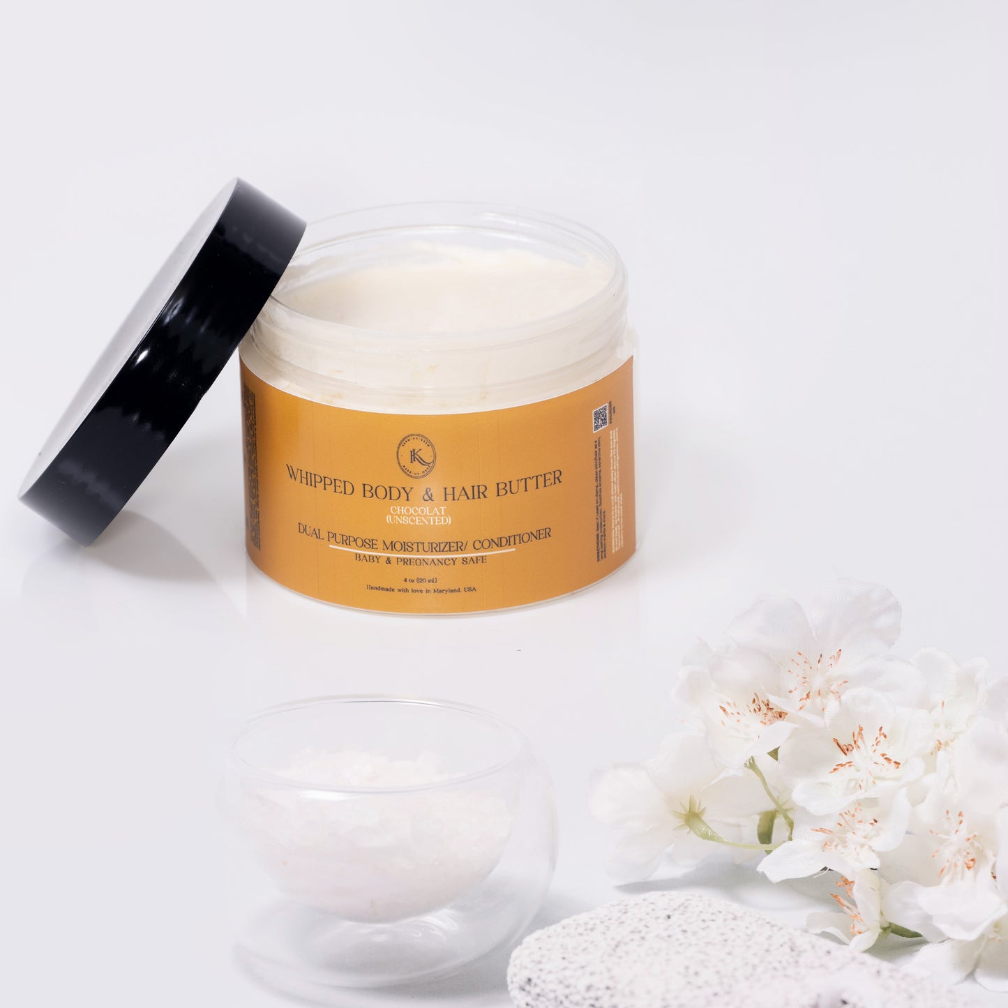 whipped body & hair butter