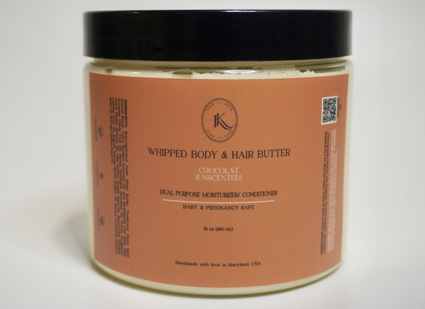 Whipped body & hair butter