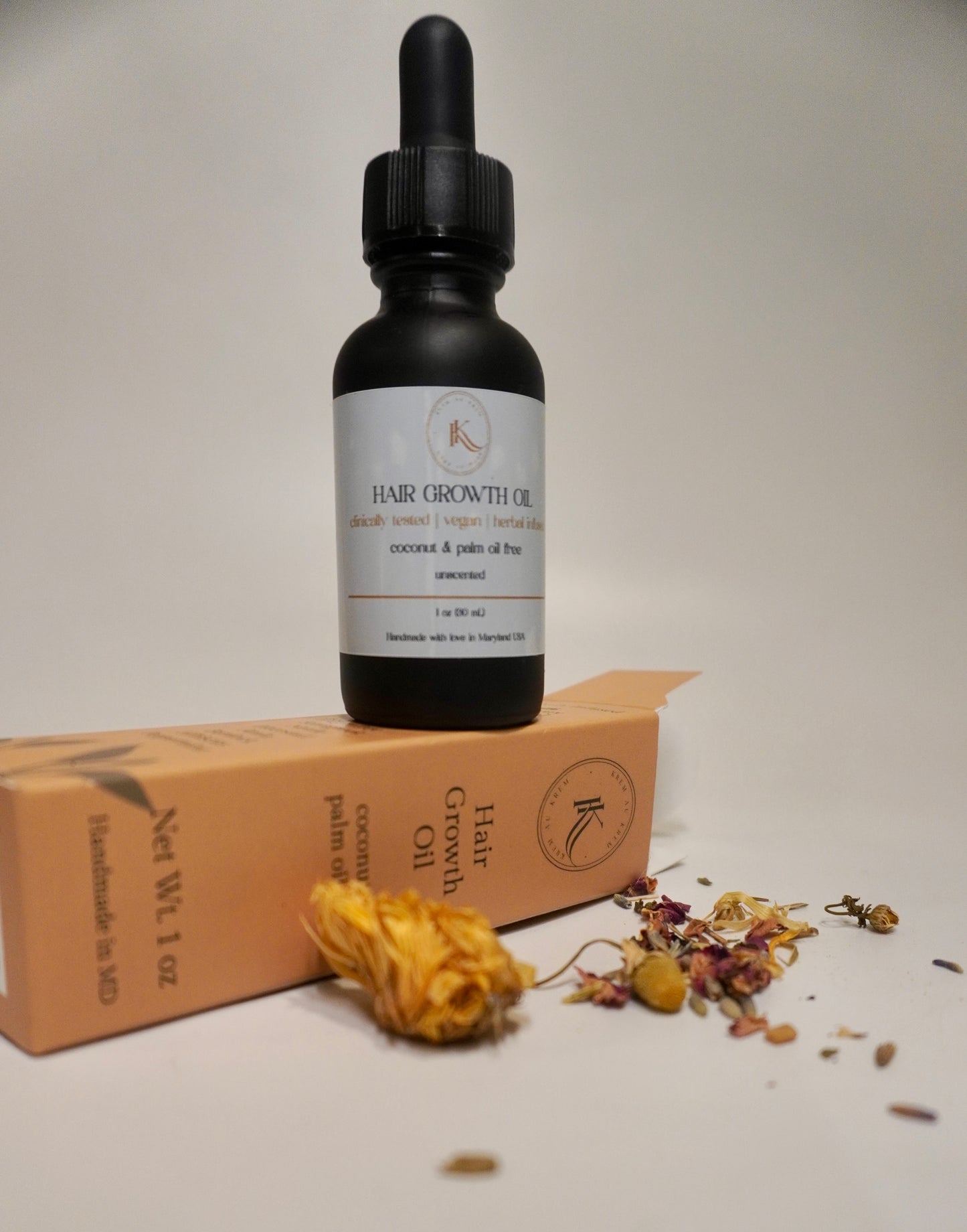 18 Herb Hair Growth Oil