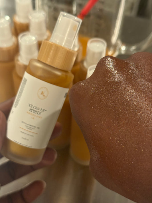 “Glow Up” Shimmer Spritz Oil