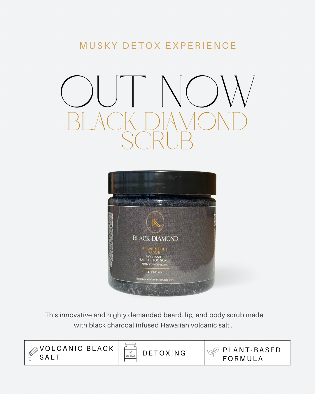Black Diamonds: Detox Scrub