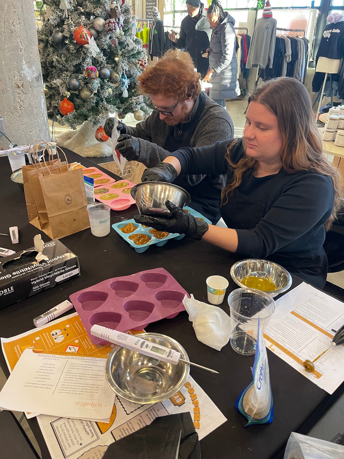 DIY Sip & Soap Class