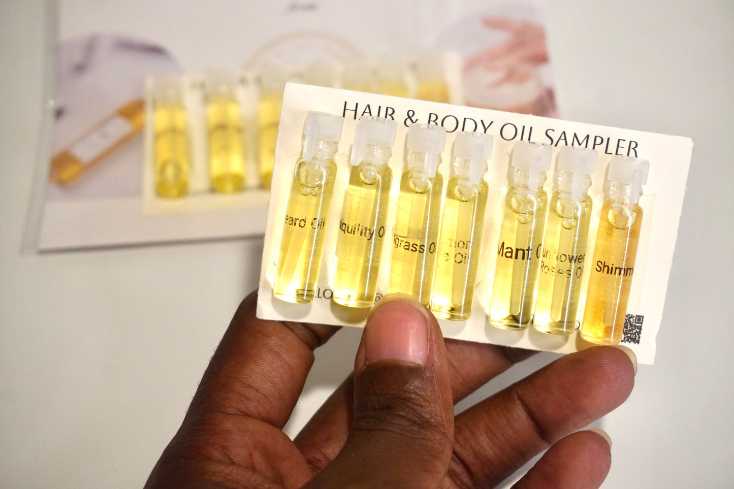 Hair & Body Oil Sampler