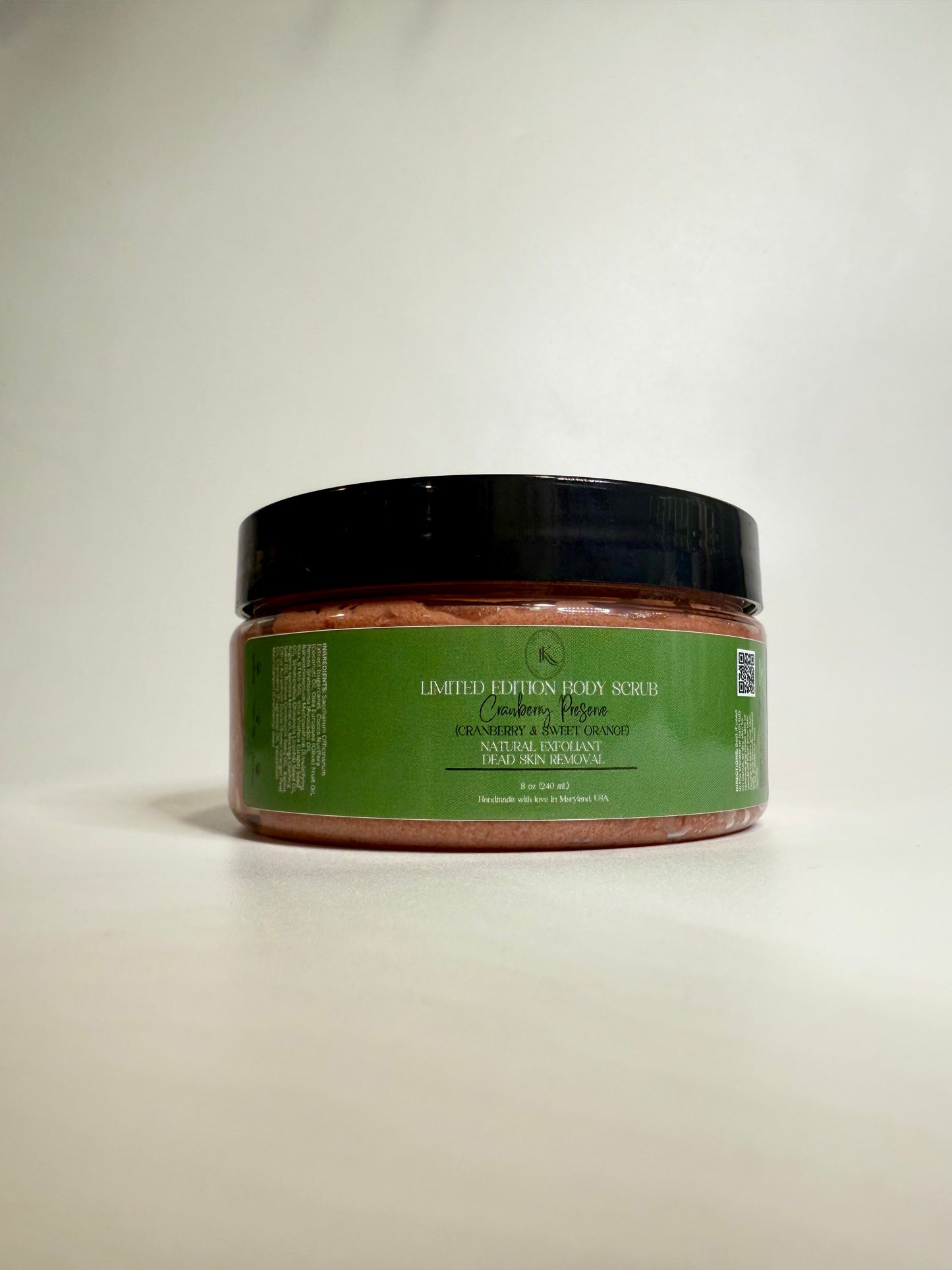LIMITED EDITION: Cranberry Preserve Body Scrub