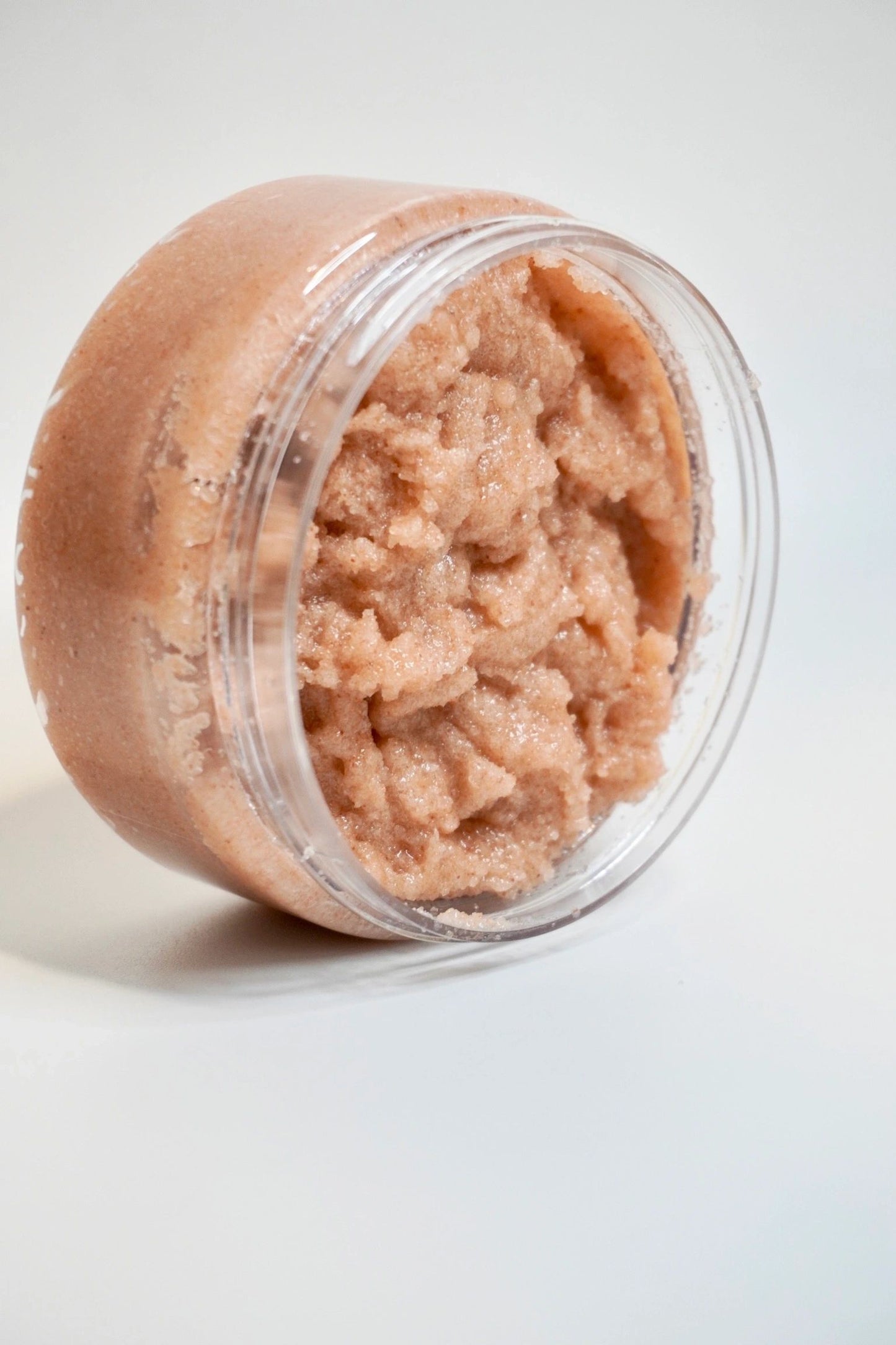 body scrub; exfoliant; exfoliation; sugar scrub; plant-based body scrub; lemon scrub; body care; bath and body care; salt scrub